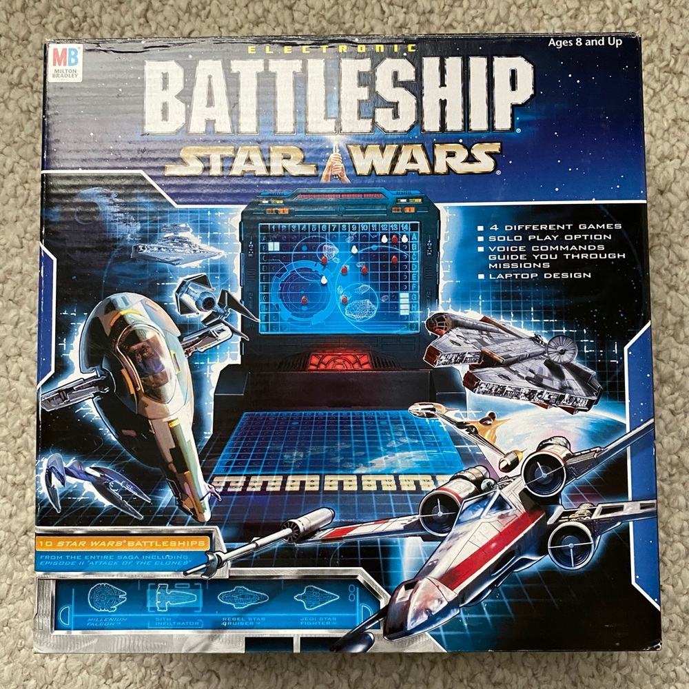 STAR WARS ELECTRONIC BATTLESHIP GAME